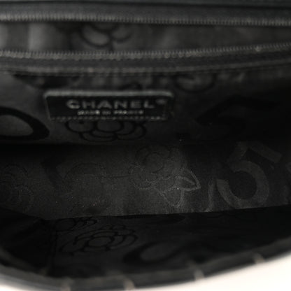 Chanel Lambskin Vertical Quilted Medium Single Flap Black 5 of 10