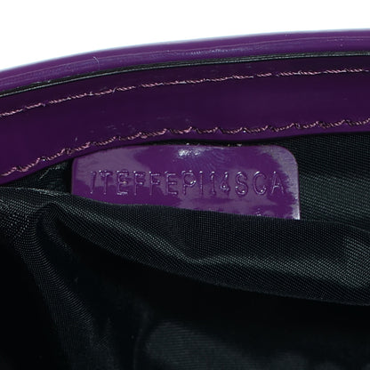 Burberry Prorsum Patent Small Lilford Shoulder Bag Beetroot 12 of 14