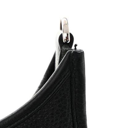 Hermes Taurillon Clemence Evelyne III PM Black 11 of 11