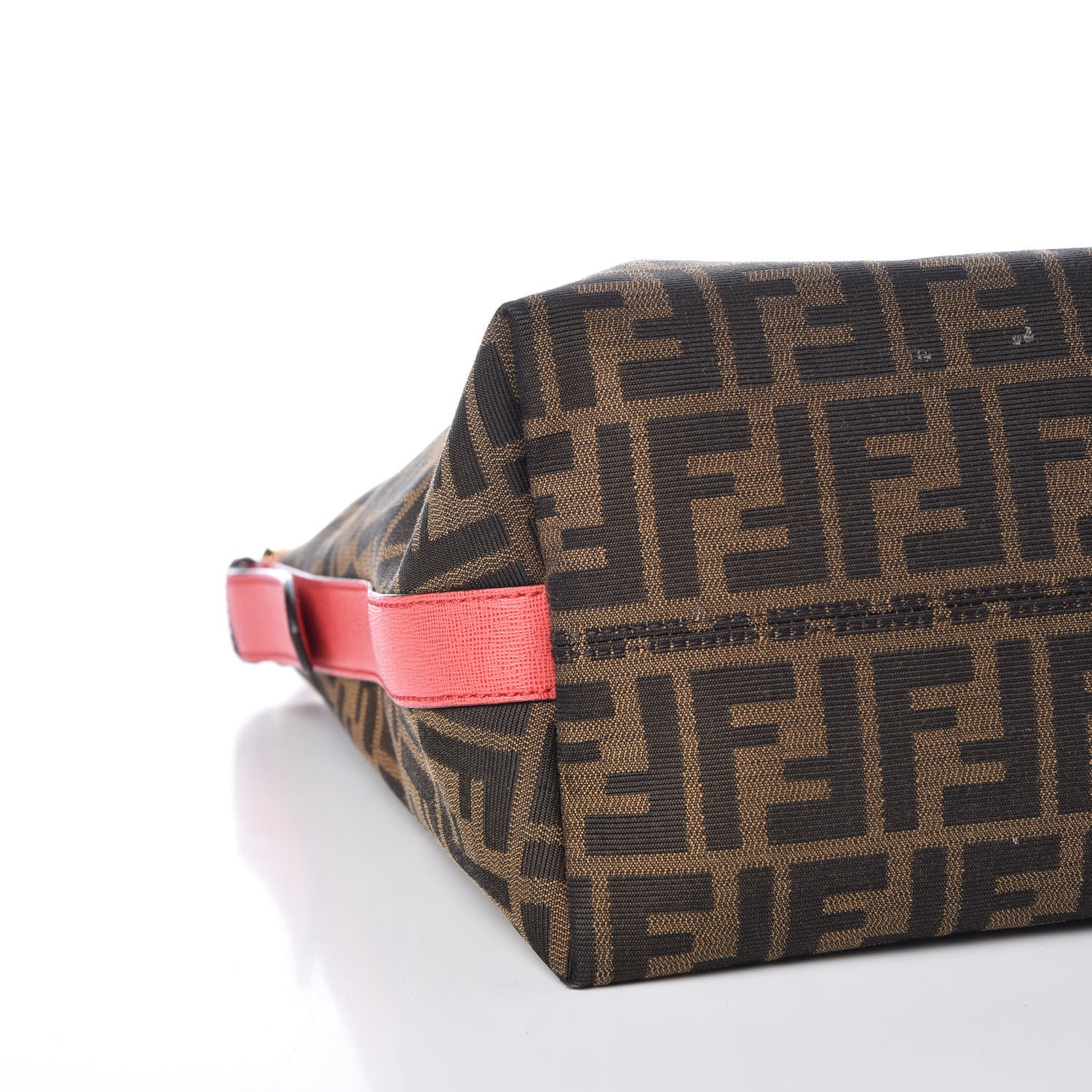 Fendi Zucca Vitello Elite Small Hobo Tobacco Ecstasy 9 of 15