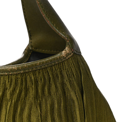 Gucci Fabric Pleated Jackie O Hobo Green 15 of 24