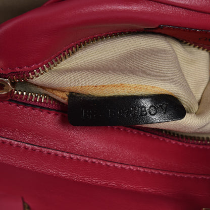 Valentino Garavani Vitello Medium Rockstud All Over Tote Cyclamin 8 of 8