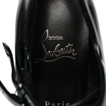 Christian Louboutin Patent Movida Jane 130 Pumps 38 Black 8 of 8