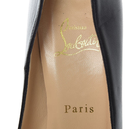 Christian Louboutin Kid Door Knock 120 Platform Pumps 38.5 Black 9 of 12