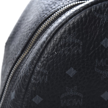 MCM Visetos Medium Side Studs Stark Backpack Black 13 of 15