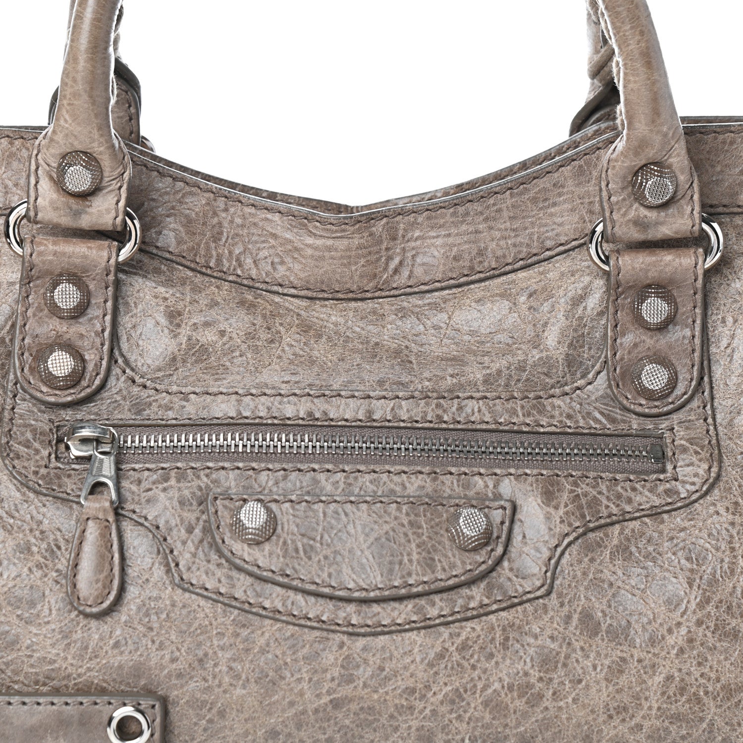 Balenciaga Agneau Giant 12 Silver Hardware City Gris Poivre 7 of 9