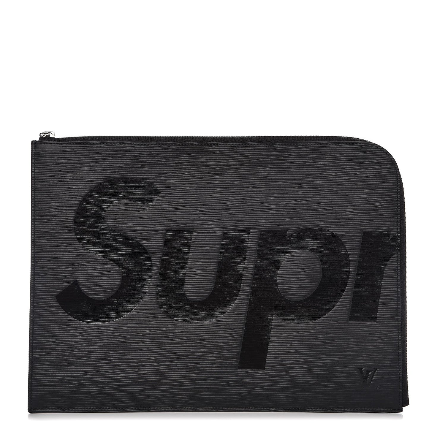 X SUPREME Epi Pochette Jour GM Black