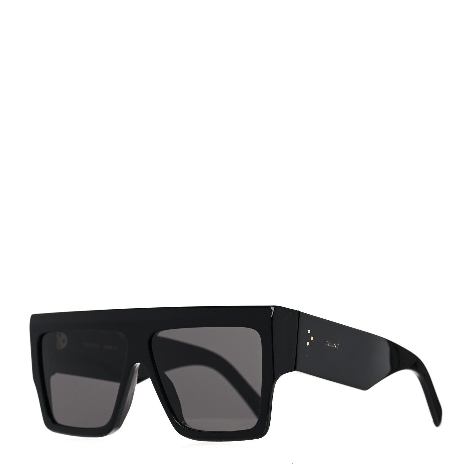Celine Rectangular Sunglasses CL400921 Black 1 of 9