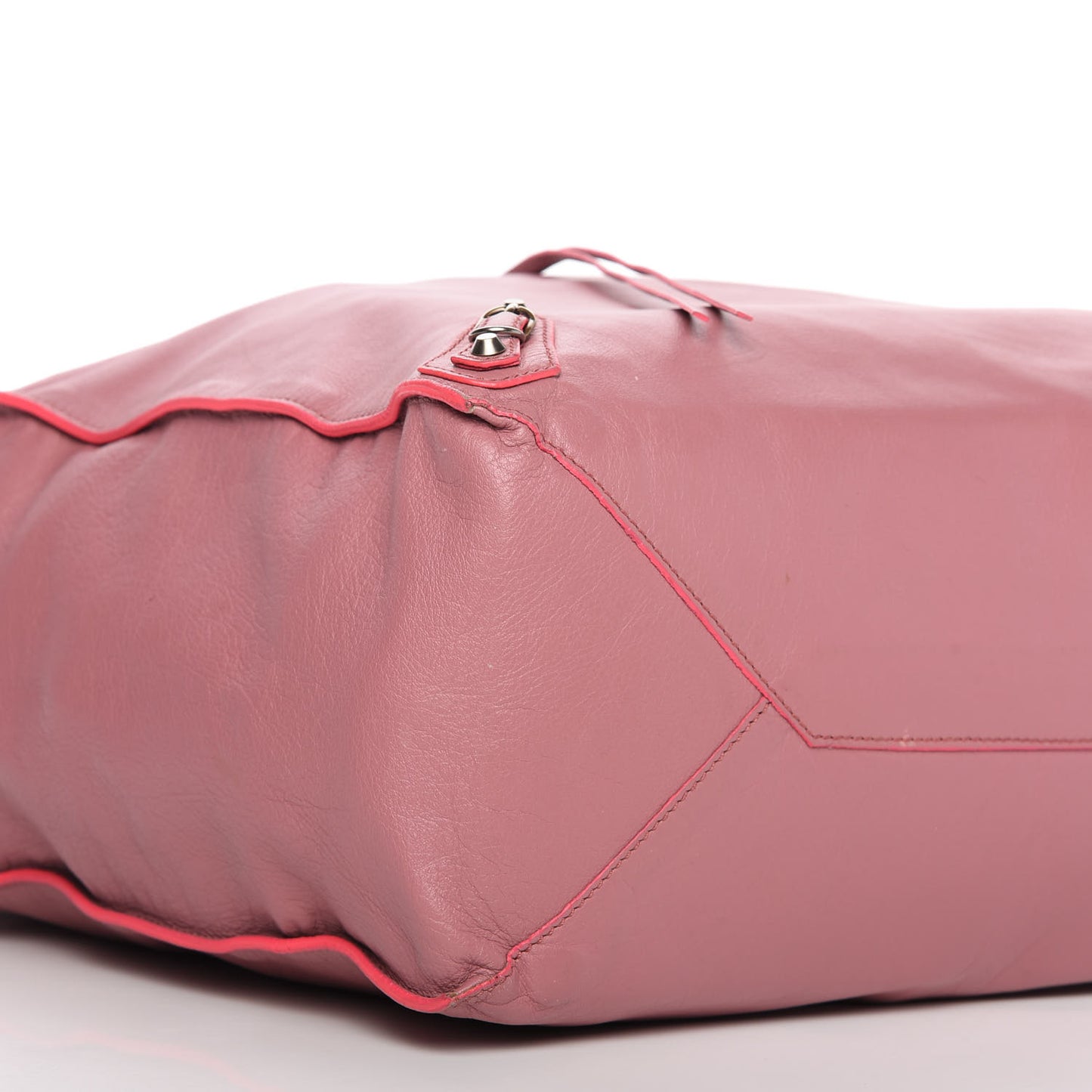 Veau Papier A4 Tote Rose Anglaise