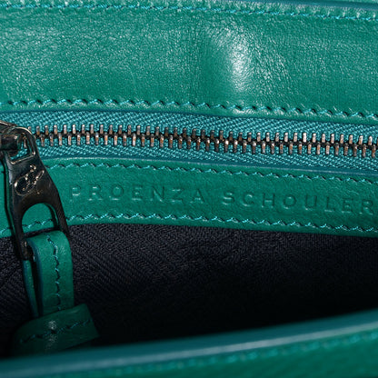 Proenza Schouler Leather PS11 Classic Shoulder Bag Emerald 6 of 10