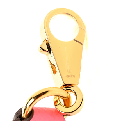 Hermes Epsom 35mm Harnachement Shoulder Strap Rose Azalee 3 of 6