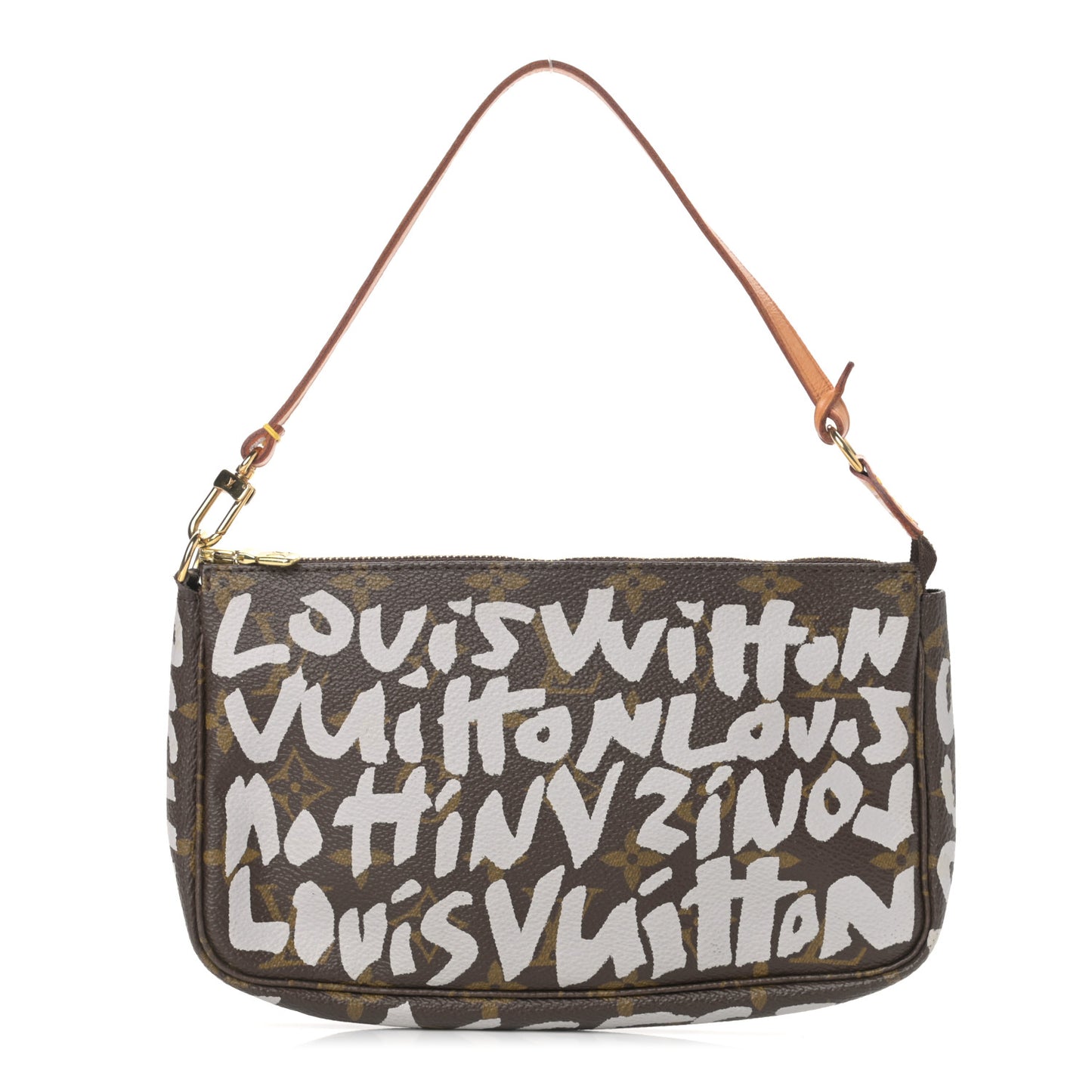 Monogram Graffiti Pochette Accessories Silver