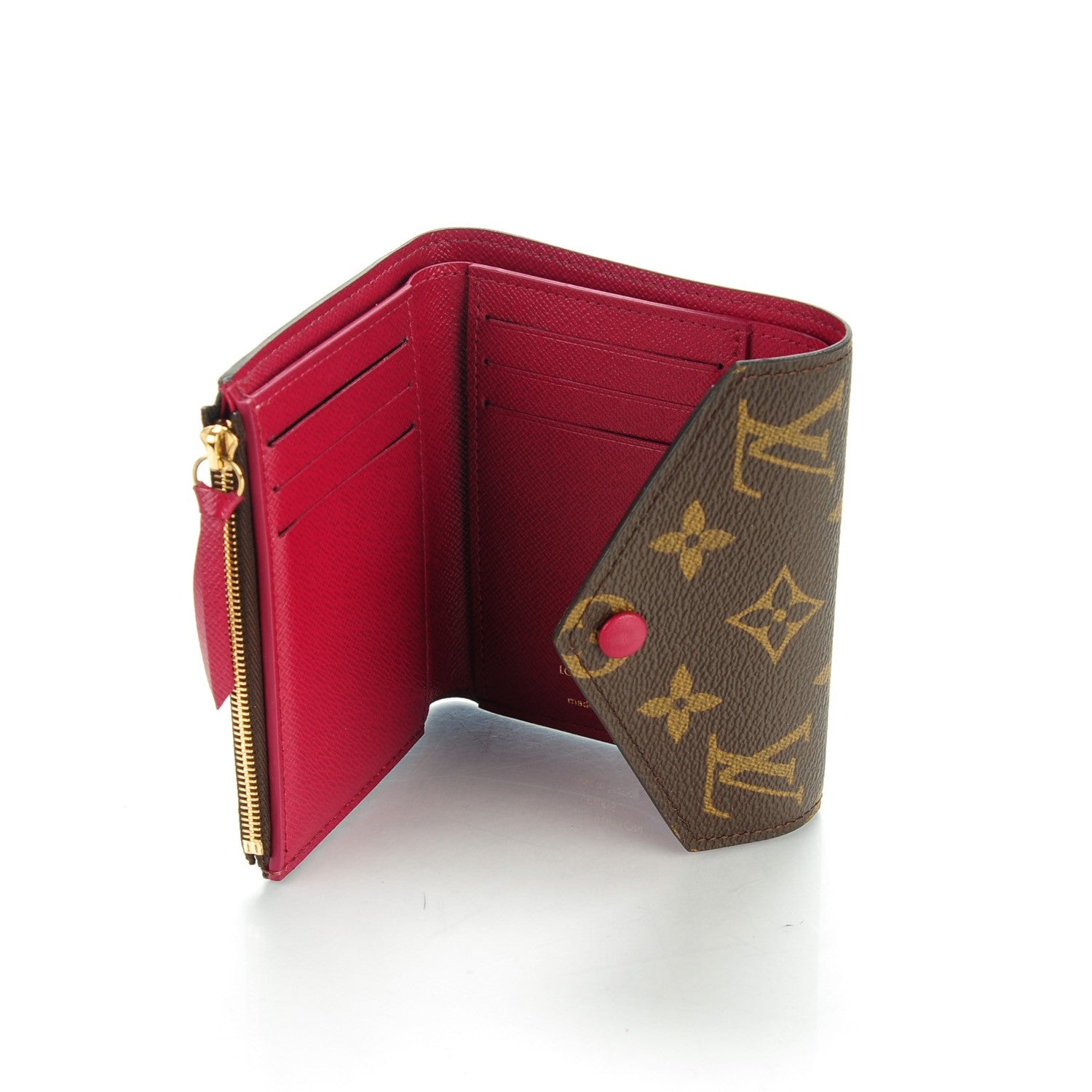 Louis Vuitton Monogram Victorine Wallet Fuchsia 5 of 7
