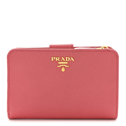 Prada Saffiano Metal Compact Wallet Tamaris 1 of 10