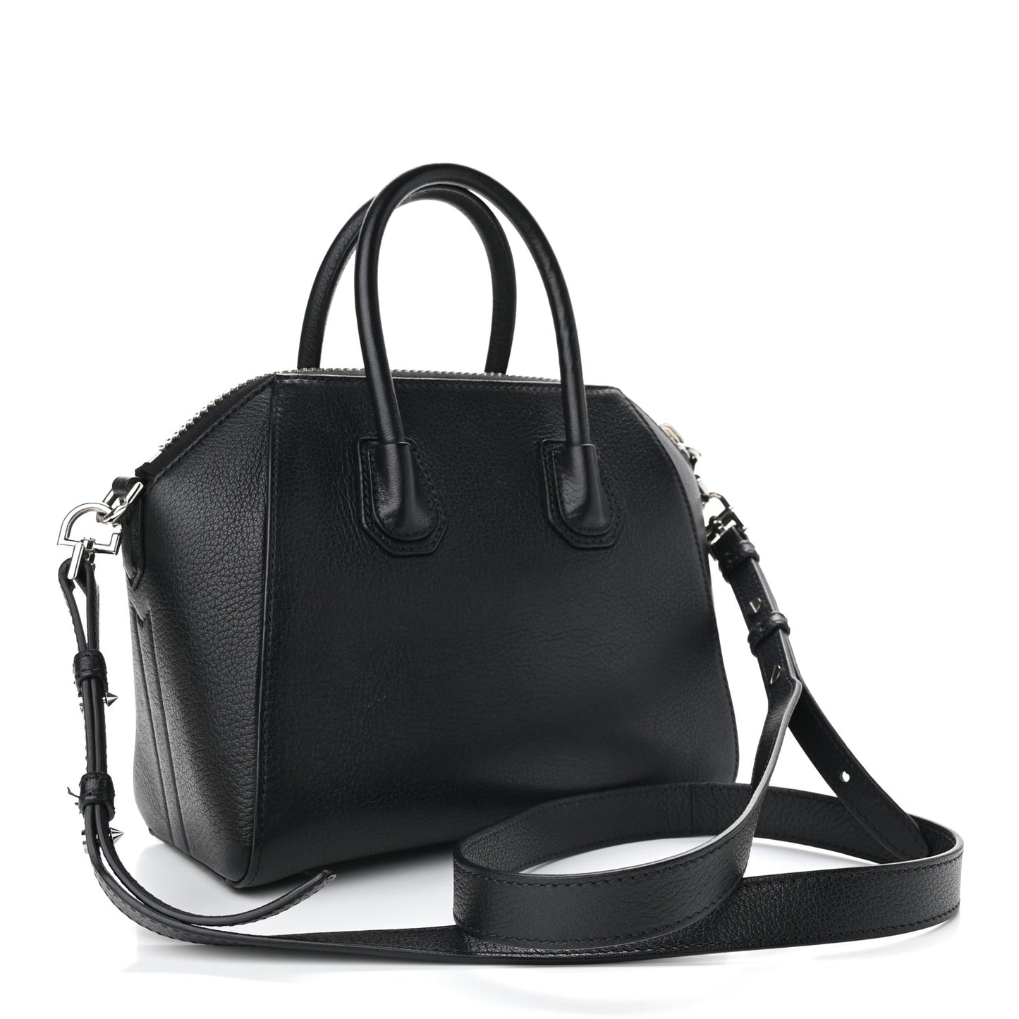 Sugar Goatskin Mini Antigona Black