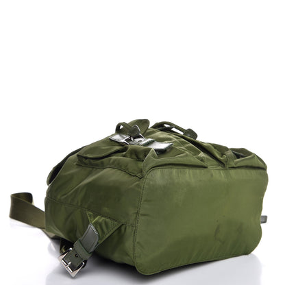 Prada Nylon Vela Small Backpack Army 5 of 8