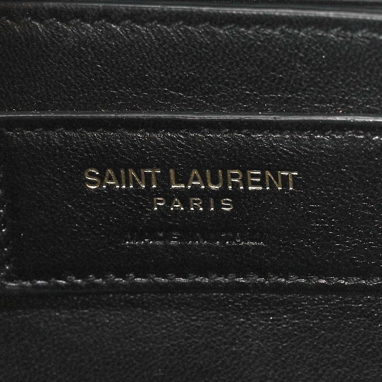 Saint Laurent Grain De Poudre Small Monogram Kate Satchel Black 6 of 11