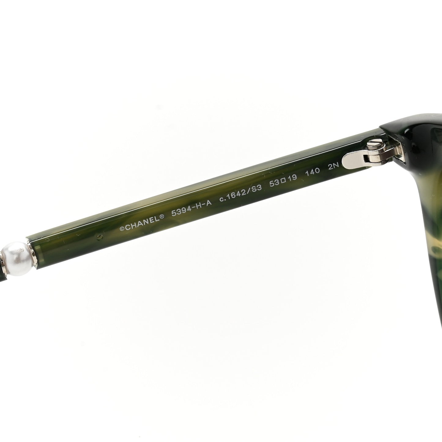 Acetate Butterfly Pearl Sunglasses 5394-H-A Green