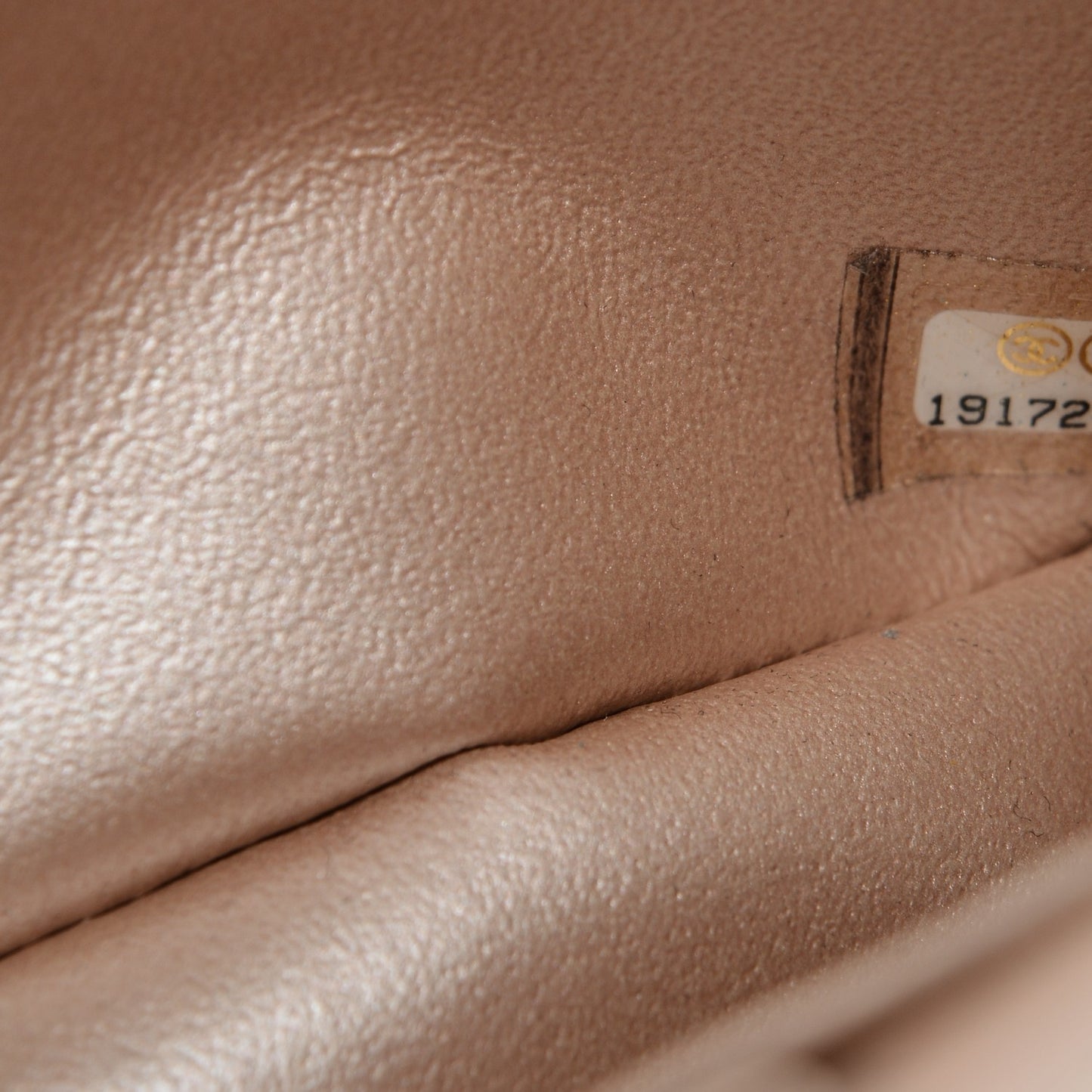 Metallic Lambskin Quilted 2.55 Reissue 224 Flap Pink