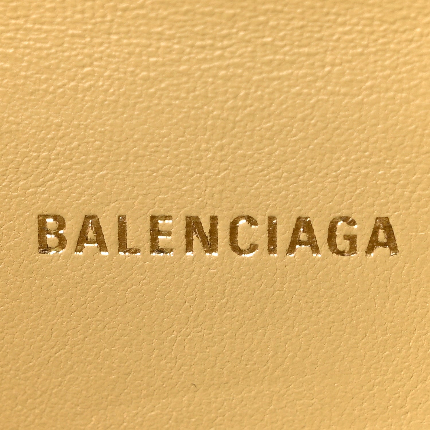 Balenciaga Metallic Calfskin Hourglass Top Handle Bag XS Gold 6 of 9