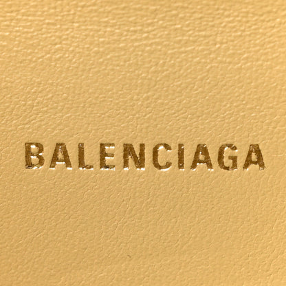 Balenciaga Metallic Calfskin Hourglass Top Handle Bag XS Gold 6 of 9