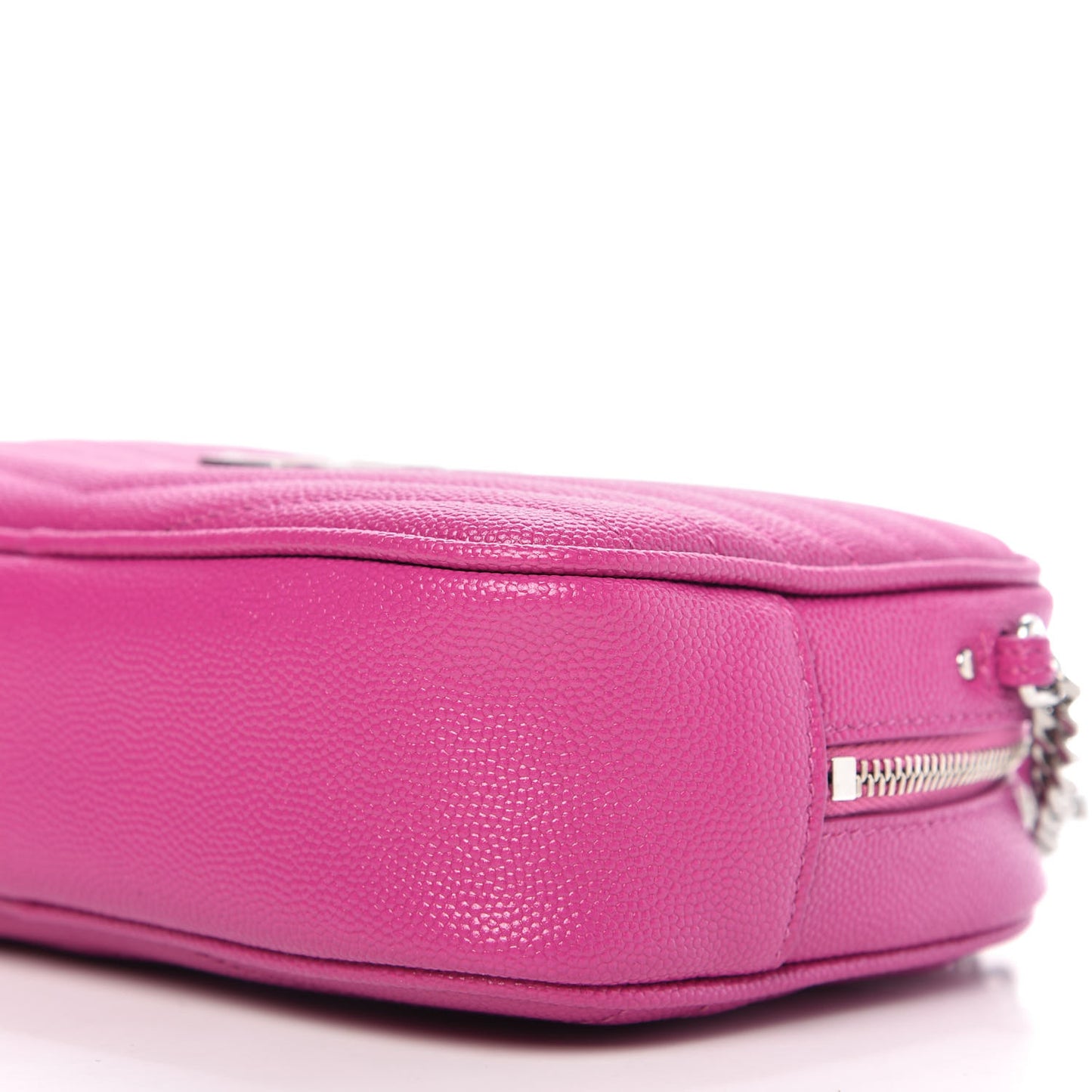 Grain De Poudre Matelasse Monogram Mini Lou Camera Bag Bright Pink