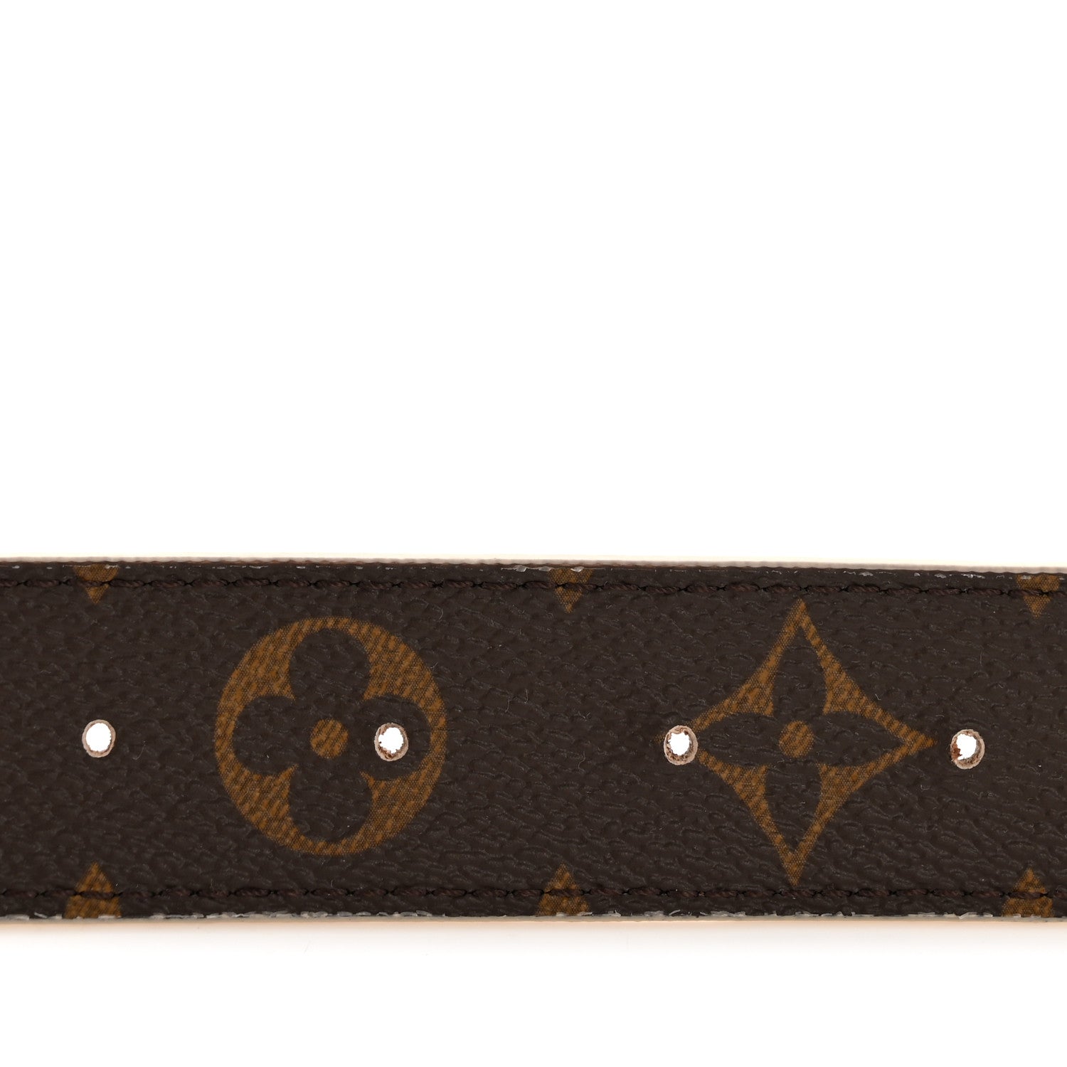 Louis Vuitton Monogram 30mm Pretty LV Reversible Belt 80 32 Beige 6 of 9