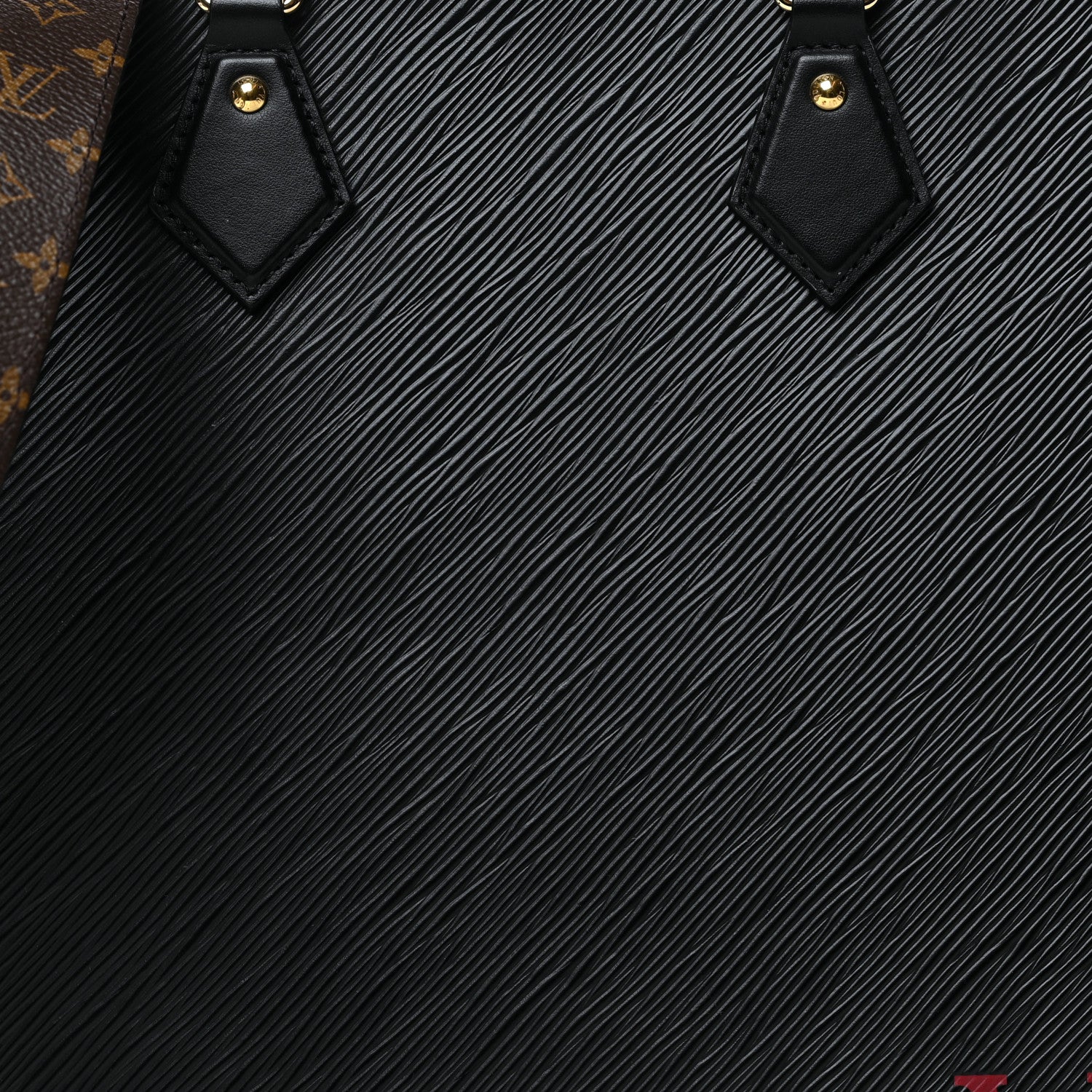 Louis Vuitton Epi Sac Plat PM Black 6 of 9