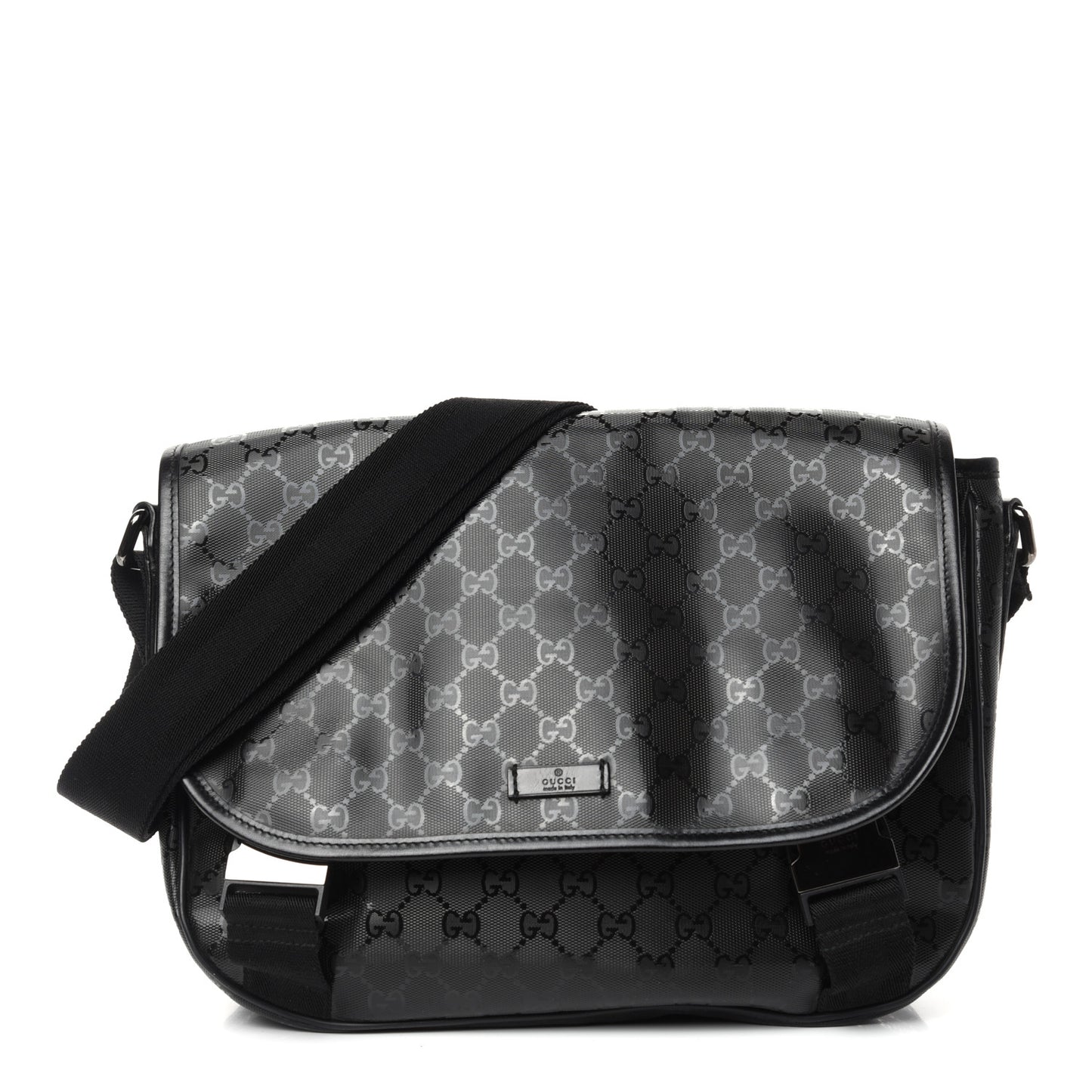 Imprime Monogram Medium Messenger Bag Black