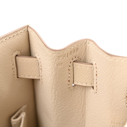 Hermes Epsom Kelly Sellier 28 Craie 7 of 10