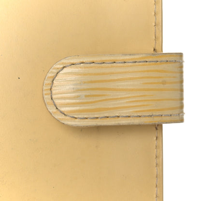 Louis Vuitton Epi Small Ring Agenda Cover Vanilla 12 of 14