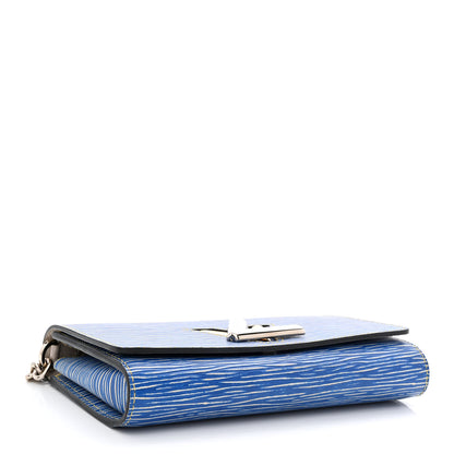 Louis Vuitton Epi Twist Chain Wallet Denim Light 4 of 10