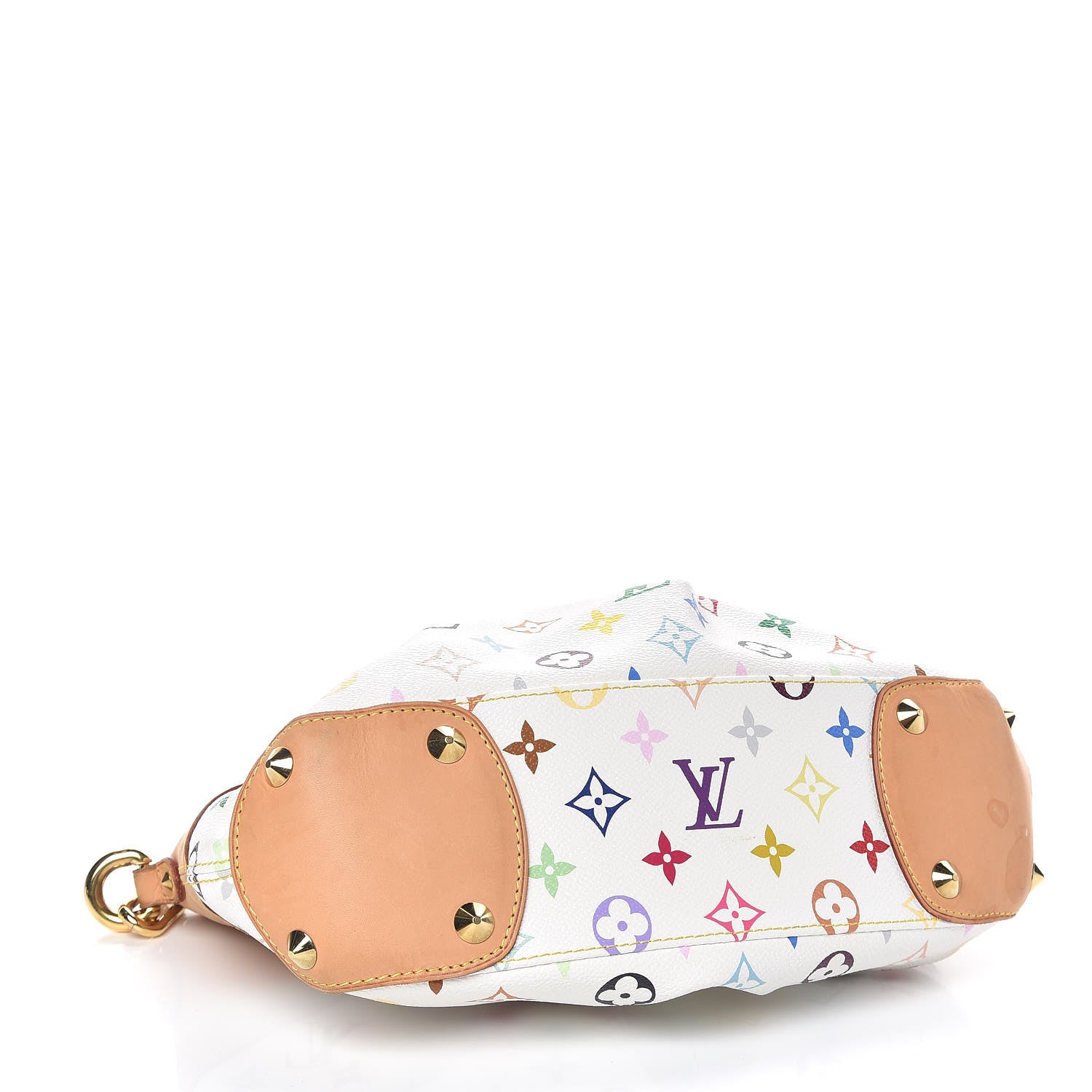 Louis Vuitton Monogram Multicolor Judy PM White 4 of 9