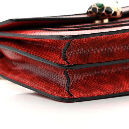 Bulgari Karung Serpenti Forever Crossbody Red 9 of 13