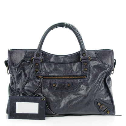 Balenciaga Agneau Classic Hardware City Encre 1 of 7