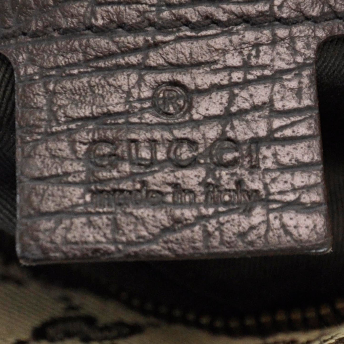 Monogram Medium Horsebit Chain Hobo Ebony