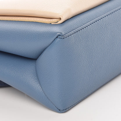 Louis Vuitton Soft Calfskin My Lockme Top Handle Bleuet Vanille 5 of 10