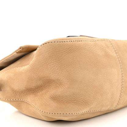 Fendi Vitello Savana Mini Mama Baguette Caramello Tartaruga Natural 9 of 10