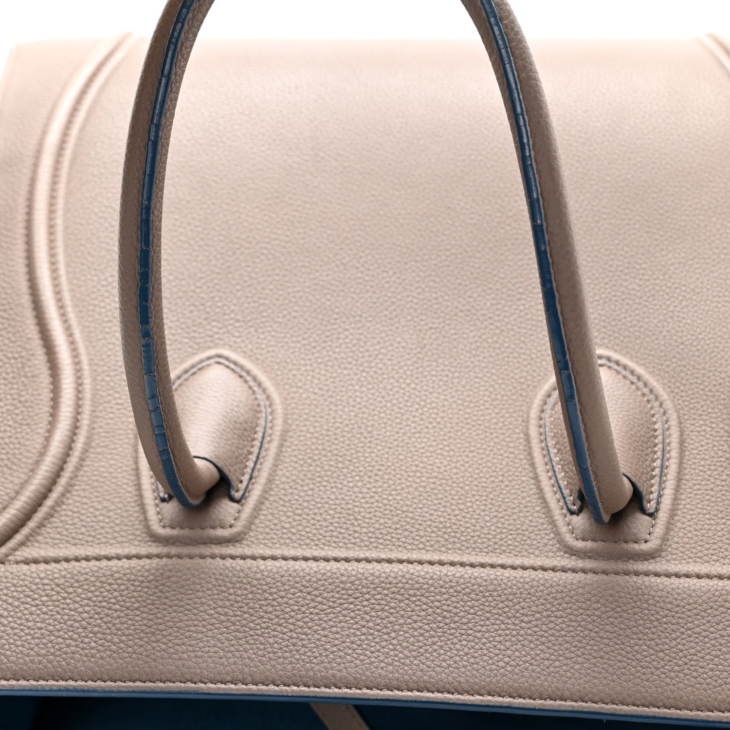 Celine Baby Grained Calfskin Medium Phantom Luggage Taupe 14 of 16