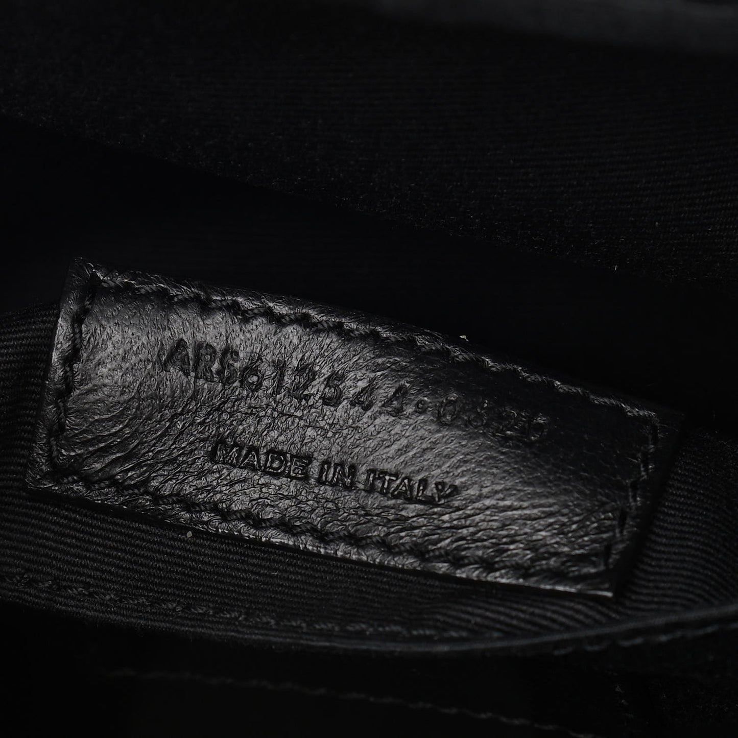 Calfskin Matelasse Monogram Lou Camera Bag Black