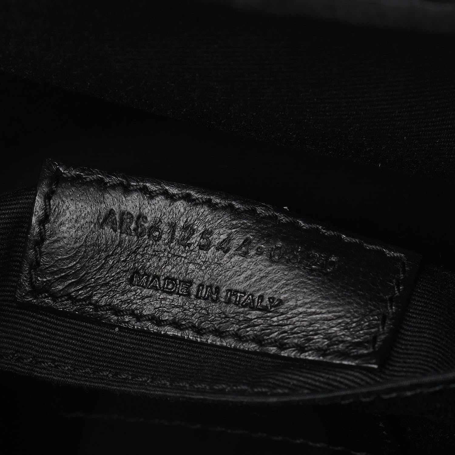 Saint Laurent Calfskin Matelasse Monogram Lou Camera Bag Black 7 of 10
