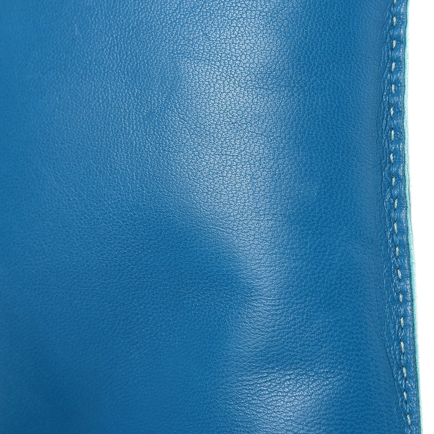 Hermes Lambskin Pilo Pouch Bleu Izmir Lagon 7 of 8
