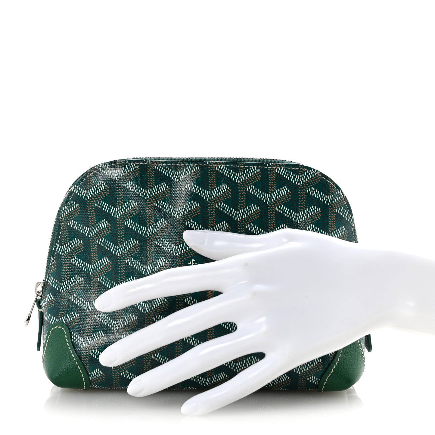 Goyardine Vendome Toiletry Pouch Green