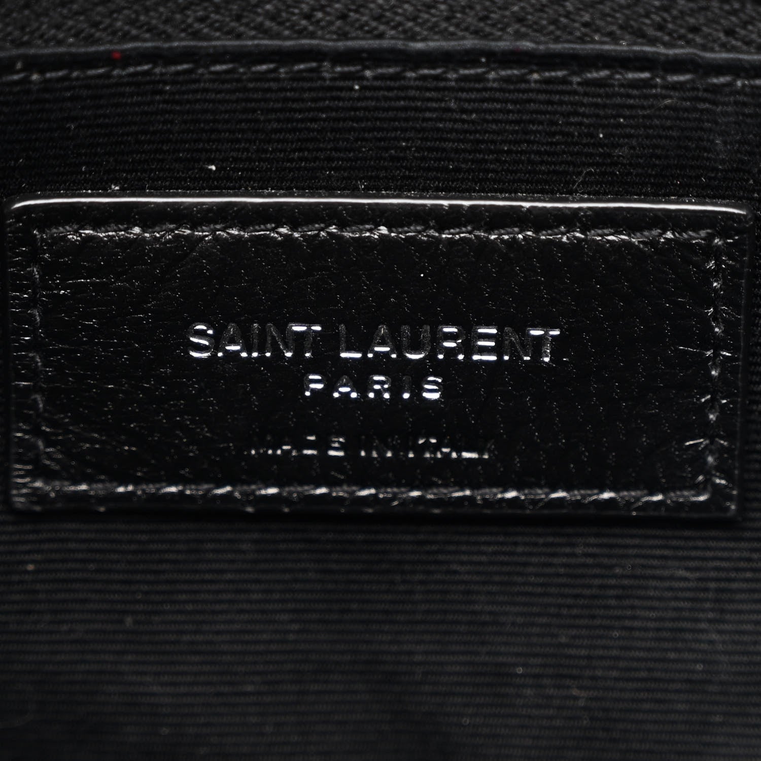 Louis Vuitton Epi Pochette Accessories 21 Black 6 of 10