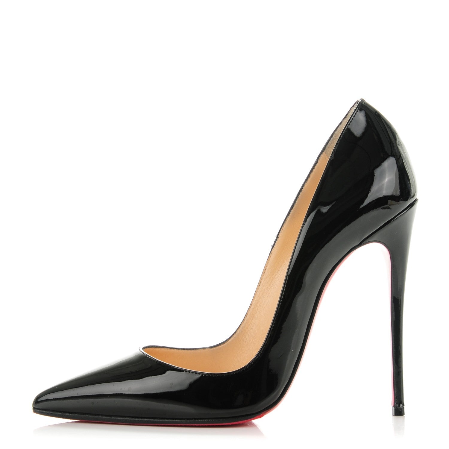 Christian Louboutin Patent So Kate 120 Pumps 37 Black 1 of 9