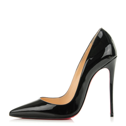 Christian Louboutin Patent So Kate 120 Pumps 37 Black 1 of 9