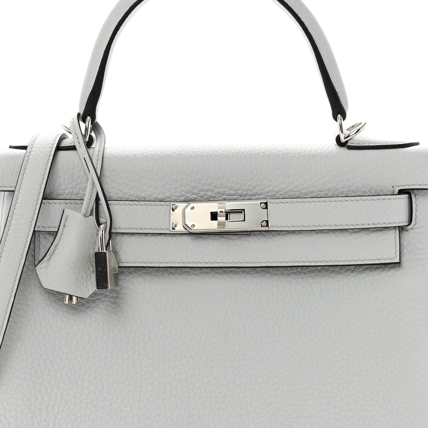 Hermes Togo Kelly Retourne 28 Gris Pale 8 of 10