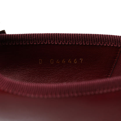 Chanel Lambskin Mary Jane Flats 36.5 Burgundy 7 of 9