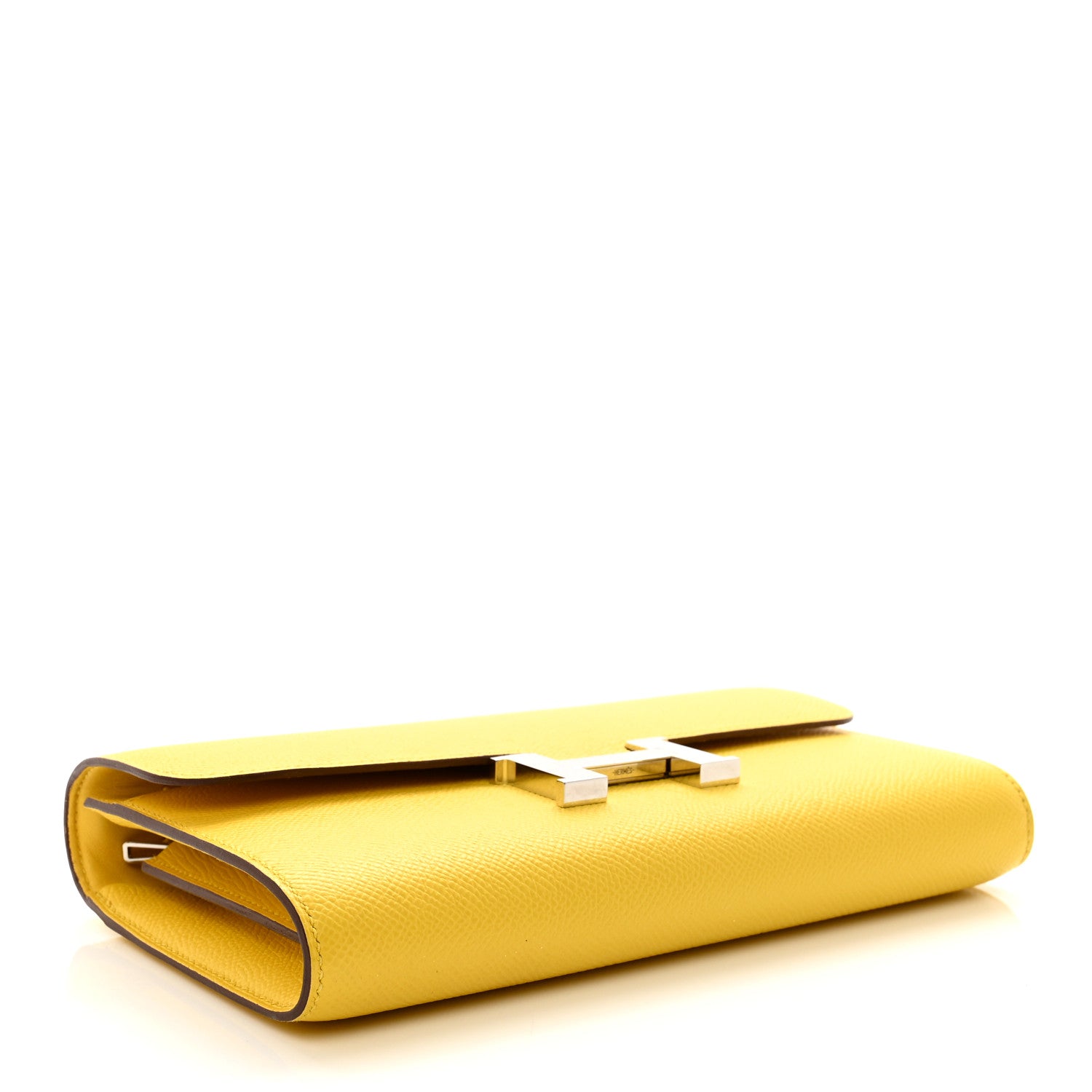 Hermes Epsom Constance Long Wallet To Go Jaune de Naples 4 of 8