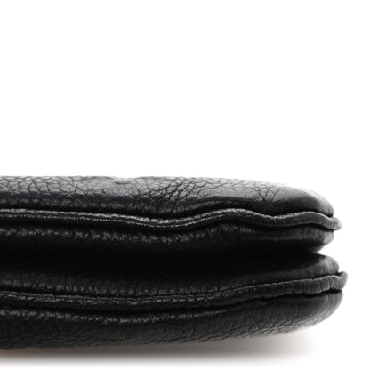 Louis Vuitton Empreinte Double Zip Pochette Black 13 of 16
